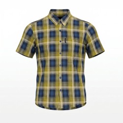 Astore Camisa Udo Cuadros Verde Azul Hombre