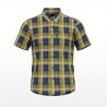 Astore Camisa Udo Cuadros Verde Azul Hombre