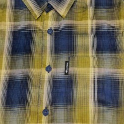 Astore Camisa Udo Cuadros Verde Azul Hombre