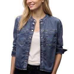 Street One Camisa Vaquera Azul Mujer