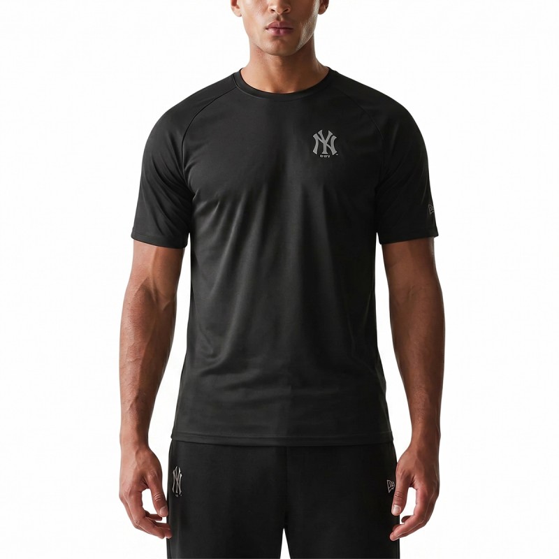 New Era Camiseta New York Yankees Negro Black Hombre