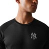 New Era Camiseta New York Yankees Negro Black Hombre