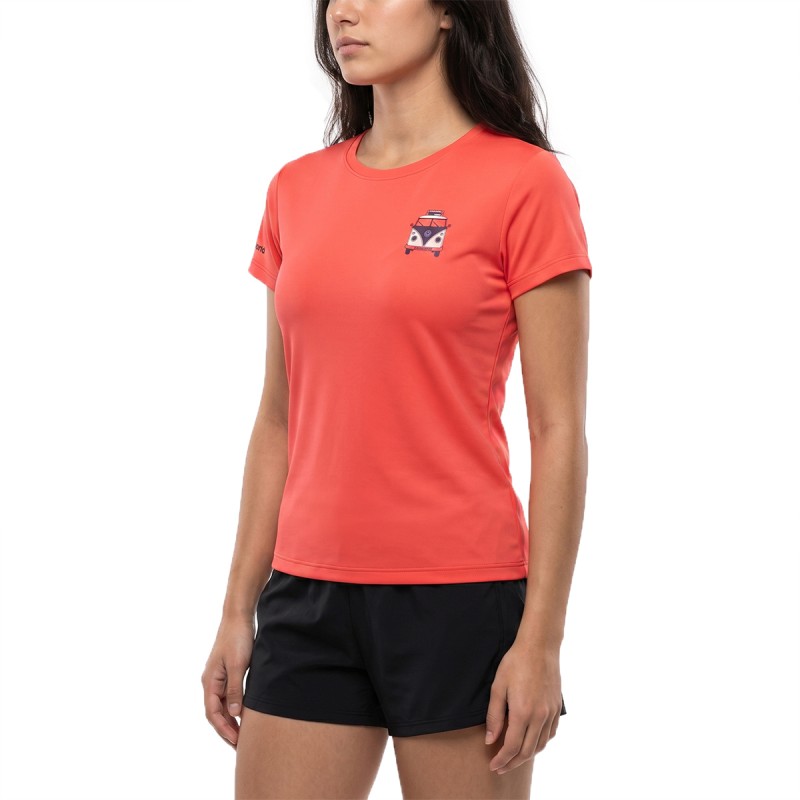 Trangoworld Camiseta Echaide Rosa Mujer