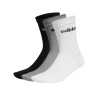 ADIDAS Calcetines Acolchados Linear Blanco Negro Gris (pack 3 pares)