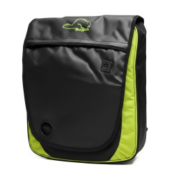 Inesca Mochila Bandolera Neo Negra y Verde Unisex