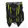 Inesca Mochila Bandolera Neo Negra y Verde Unisex