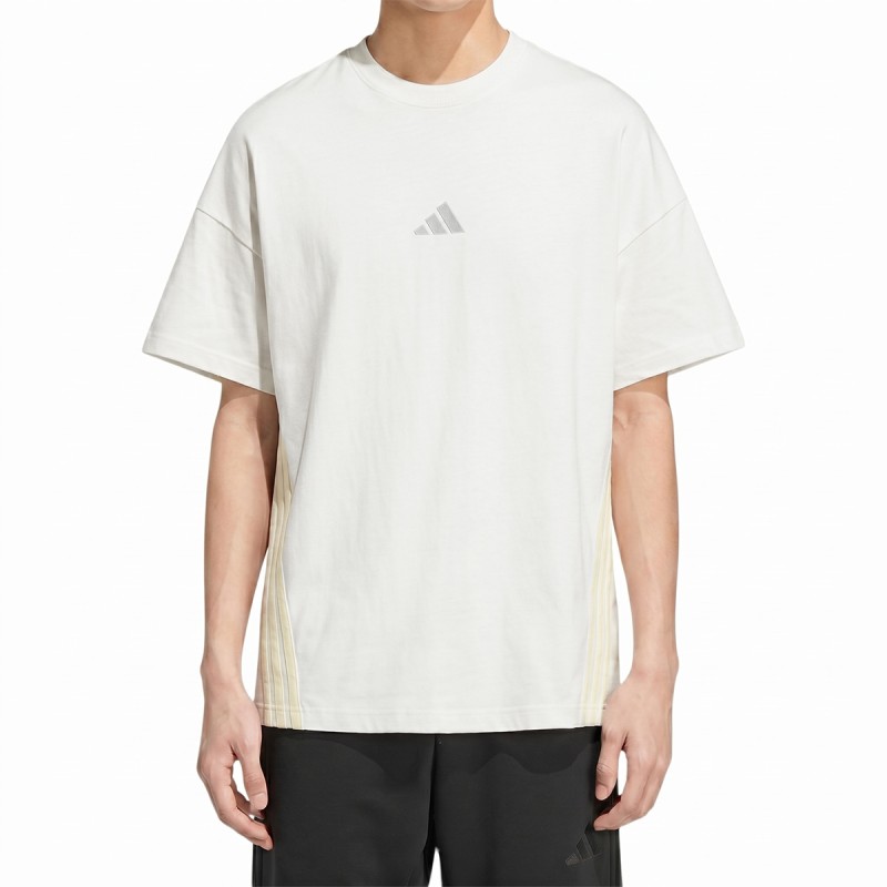 ADIDAS Camiseta M AK 3-Stripes Blanco Off White Hombre