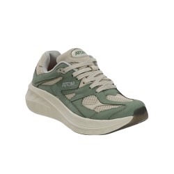 Atom Zapatilla Running Speed GP AT200 Verde Olive Mujer