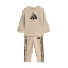 ADIDAS Conjunto De Chándal Animal Leggings Set Beige Crystal Linen Niño