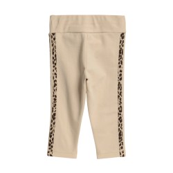 ADIDAS Conjunto De Chándal Animal Leggings Set Beige Crystal Linen Niño