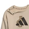ADIDAS Conjunto De Chándal Animal Leggings Set Beige Crystal Linen Niño