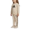 ADIDAS Conjunto De Chándal Animal Leggings Set Beige Crystal Linen Niño