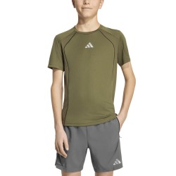 ADIDAS Camiseta Tech Apparel Climacool Verde Olive Strata Niño