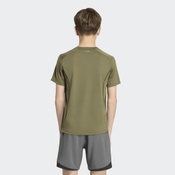 ADIDAS Camiseta Tech Apparel Climacool Verde Olive Strata Niño