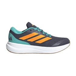ADIDAS Zapatilla Runfalcon 6 J Gris Naranja Verde Niño