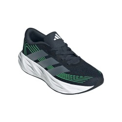 ADIDAS Zapatilla Running Galaxy 8 J Gris Oscuro Verde Night Grey Niño