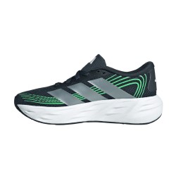 ADIDAS Zapatilla Running Galaxy 8 J Gris Oscuro Verde Night Grey Niño