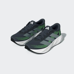ADIDAS Zapatilla Running Galaxy 8 J Gris Oscuro Verde Night Grey Niño