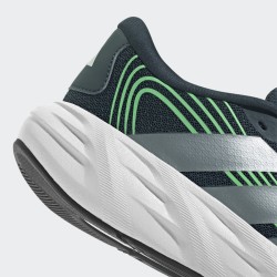 ADIDAS Zapatilla Running Galaxy 8 J Gris Oscuro Verde Night Grey Niño