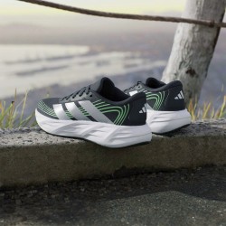 ADIDAS Zapatilla Running Galaxy 8 J Gris Oscuro Verde Night Grey Niño
