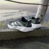 ADIDAS Zapatilla Running Galaxy 8 J Gris Oscuro Verde Night Grey Niño