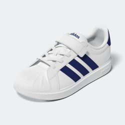 ADIDAS Zapatillas Deportivas Con Velcro Streettalk El C Blanco Azul Niño