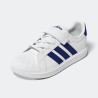 ADIDAS Zapatillas Deportivas Con Velcro Streettalk El C Blanco Azul Niño