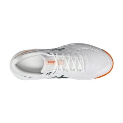Asics Zapatilla Gel-Dedicate 9 Padel Blanco Verde Naranja White Hombre
