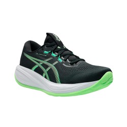 Asics Zapatilla Running Gel-Cumulus 28 Negro Verde Black Illuminate Green Hombre