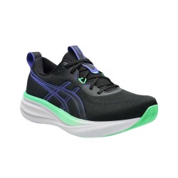 Asics Zapatilla Running Gel-Pulse 17 Negro Azul Verde Black Cobalt Burst Hombre