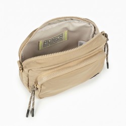 Munich Bolso Shallow Crossbody Beige