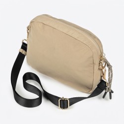 Munich Bolso Shallow Crossbody Beige