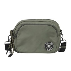 Munich Bolso Shallow Crossbody Verde Kaki