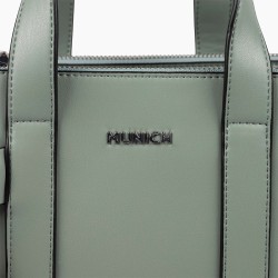 Munich Bolso Charms Crossbody Tote Verde Aqua