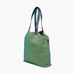 Munich Bolso Gogo Spin Reversible Tote Verde Aqua Black