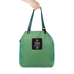 Munich Bolso Gogo Spin Reversible Tote Verde Aqua Black