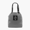 Munich Bolso Gogo Spin Reversible Tote Gris Black White
