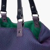 Munich Bolso Gogo Spin Reversible Tote Morado Verde Purple Aqua