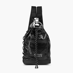 Munich Mochila Deep Recycled Drawstring Backpack Negro Black