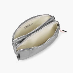 Munich Bolso Deep Recycled Crossbody Double Plata