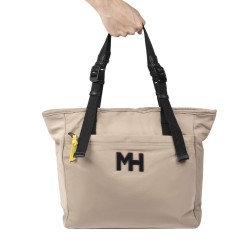 Munich Bolso Zone Shopper Backpack Beige Taupe