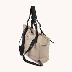 Munich Bolso Zone Shopper Backpack Beige Taupe
