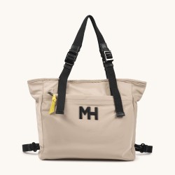 Munich Bolso Zone Shopper Backpack Beige Taupe