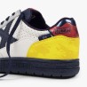 Munich Zapatilla G-3 Kid 451 Blanco Amarillo Azul Niño