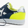 Munich Zapatilla G-3 Kid 459 Azul Marino Amarillo Flúor Niño