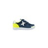 Munich Zapatilla G-3 Kid Velcro 459 Azul Petroleo Amarillo Fluor Niño