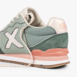 Munich Zapatilla Dash Wmn 281 Verde Pastel Menta Mujer