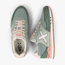 Munich Zapatilla Dash Wmn 281 Verde Pastel Menta Mujer