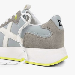 Munich Zapatilla Mamba 08 Gris Amarillo Mujer