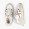 Munich Zapatilla Mamba 09 Blanco Beige Verde Agua Mujer